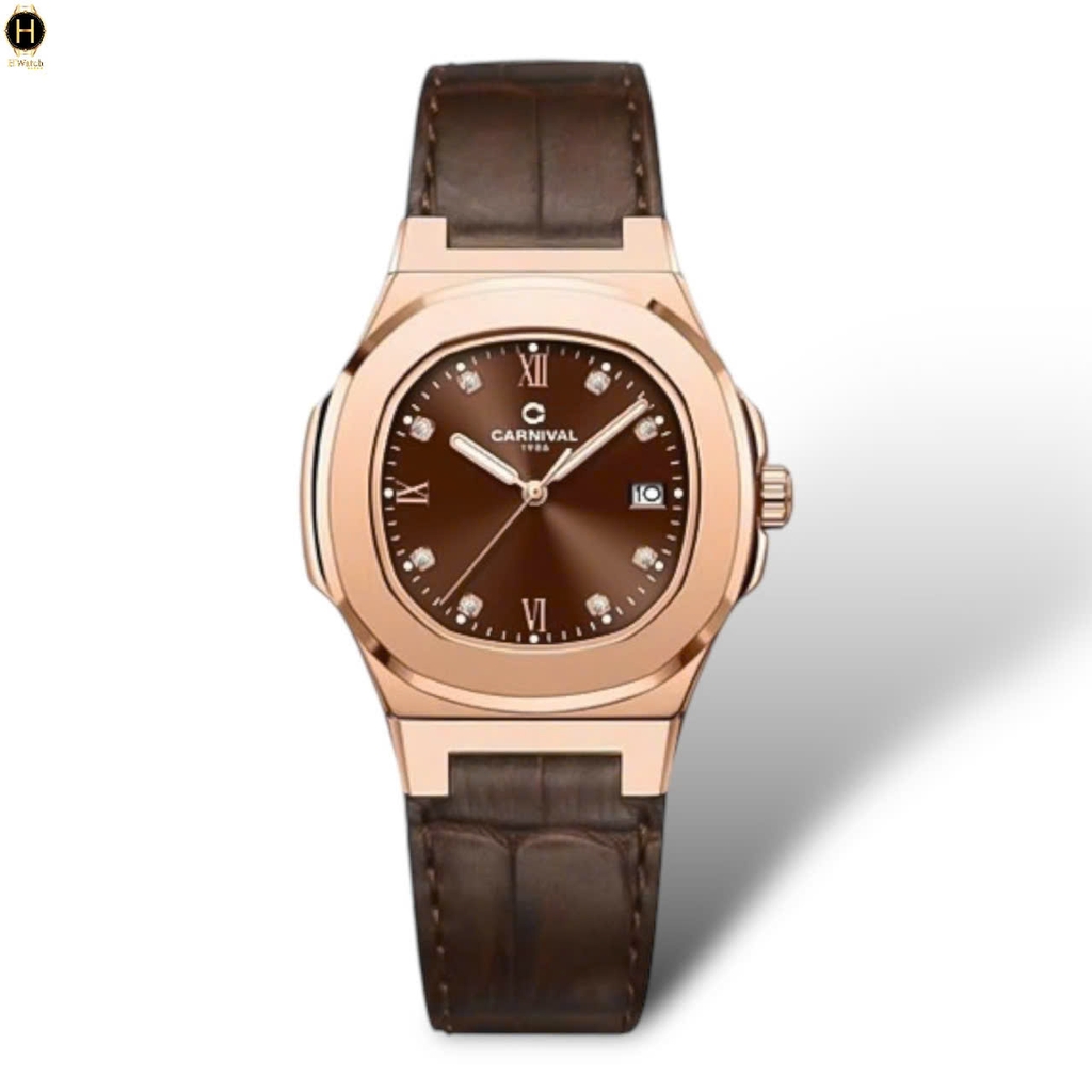 Đồng Hồ Nữ Carnival Quartz 8160L-VH-DD-N