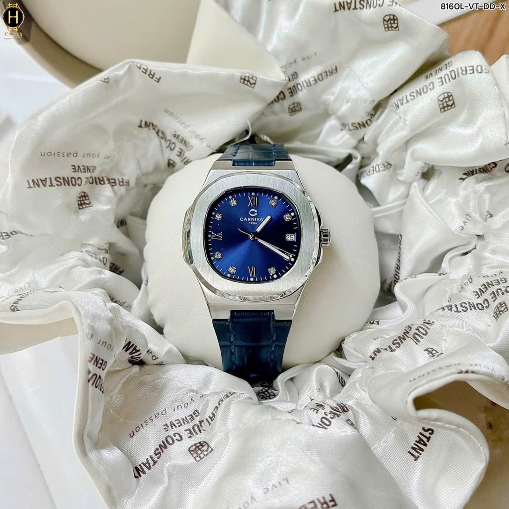 Đồng Hồ Nữ Carnival Quartz 8160L-VT-DD-X