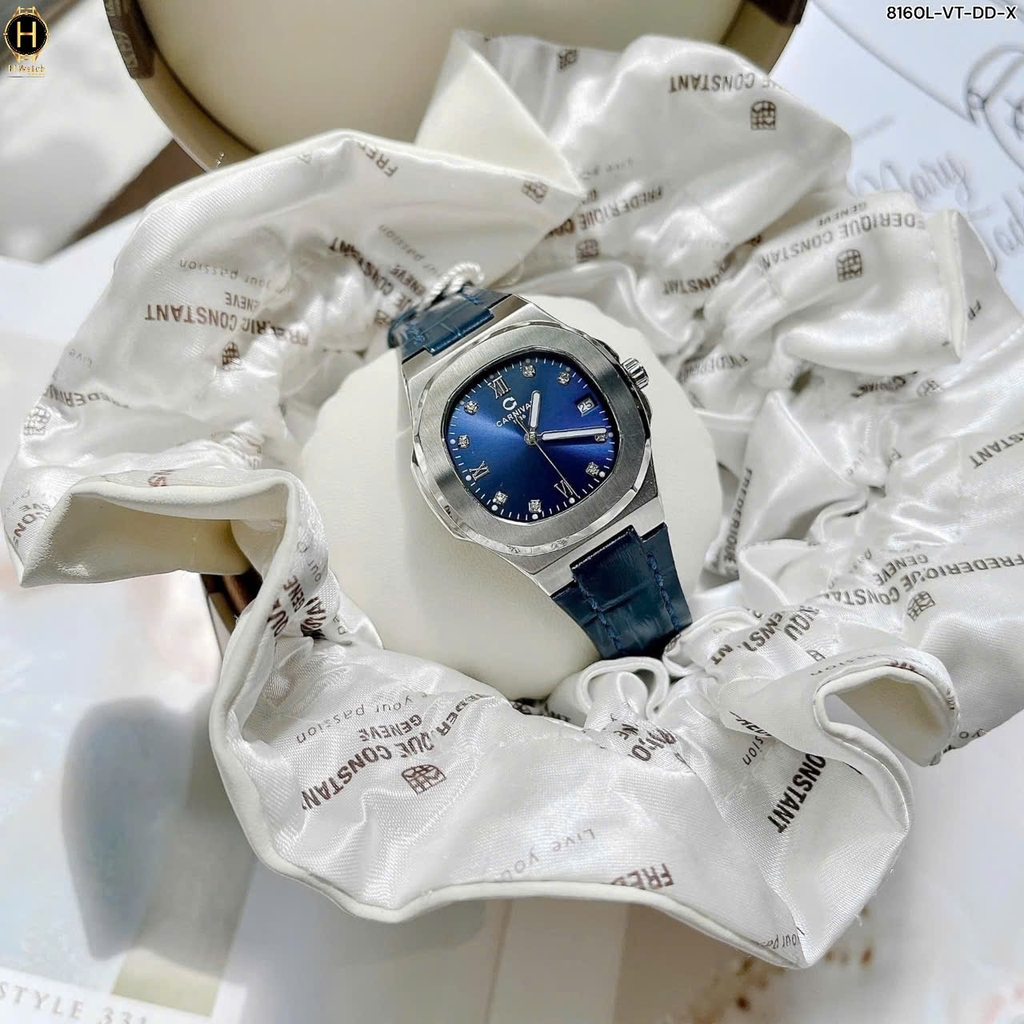 Đồng Hồ Nữ Carnival Quartz 8160L-VT-DD-X