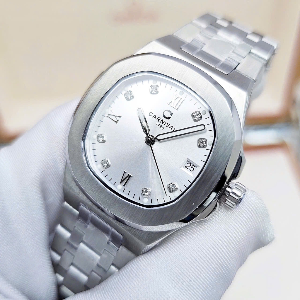 Đồng Hồ Nữ Carnival Quartz 8160L-VT-T