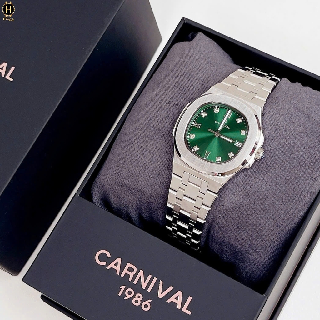 Đồng Hồ Nữ Carnival Quartz 8160L-VT-XL