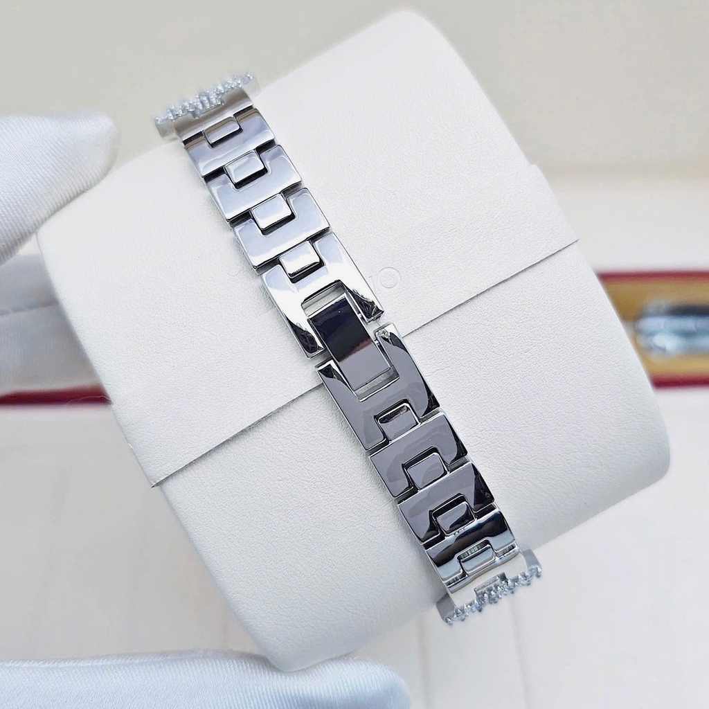 Đồng Hồ Nữ Royal Crown Quartz 9256 Thép Trắng