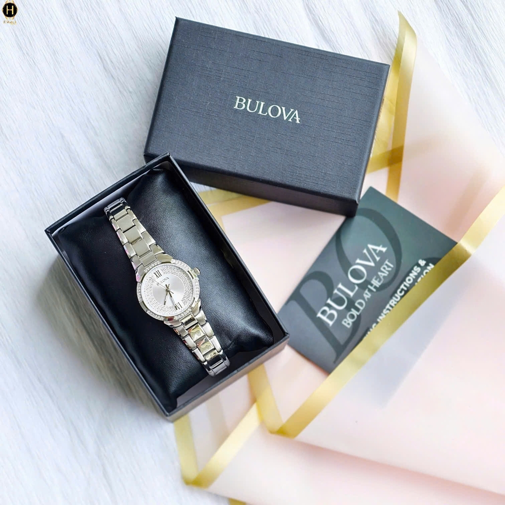 Đồng Hồ Nữ Bulova Quartz Crystal 96L249