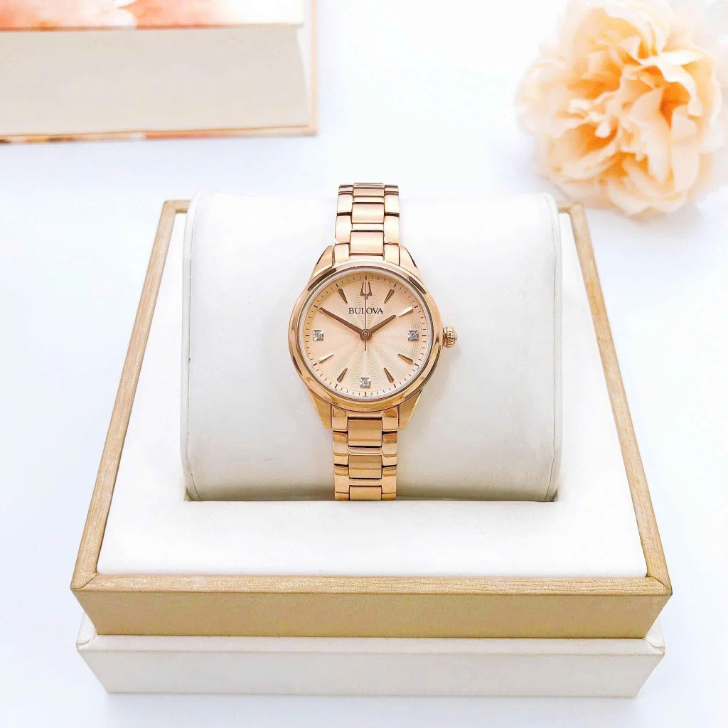 Đồng Hồ Nữ Bulova Quartz 97P151