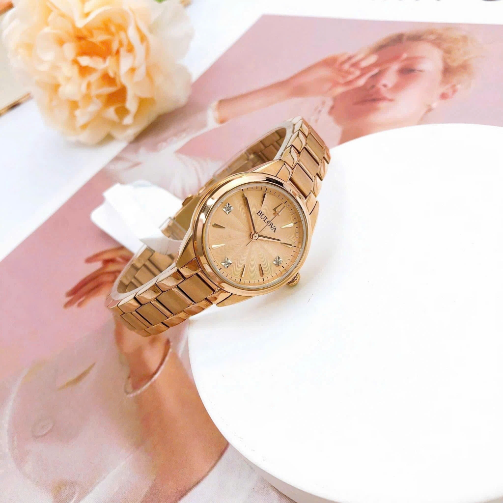 Đồng Hồ Nữ Bulova Quartz 97P151