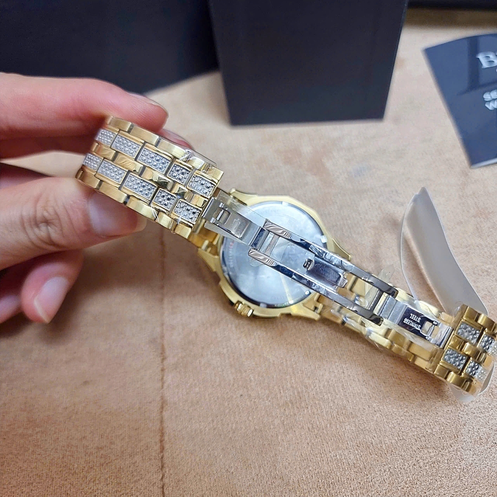 Đồng Hồ Nam Bulova Quartz Octava Crystal 98C126