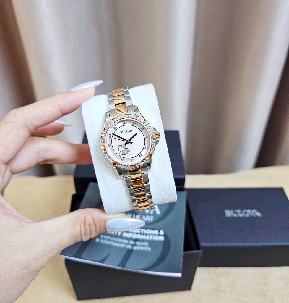 Đồng Hồ Nữ Bulova Quartz 98L233