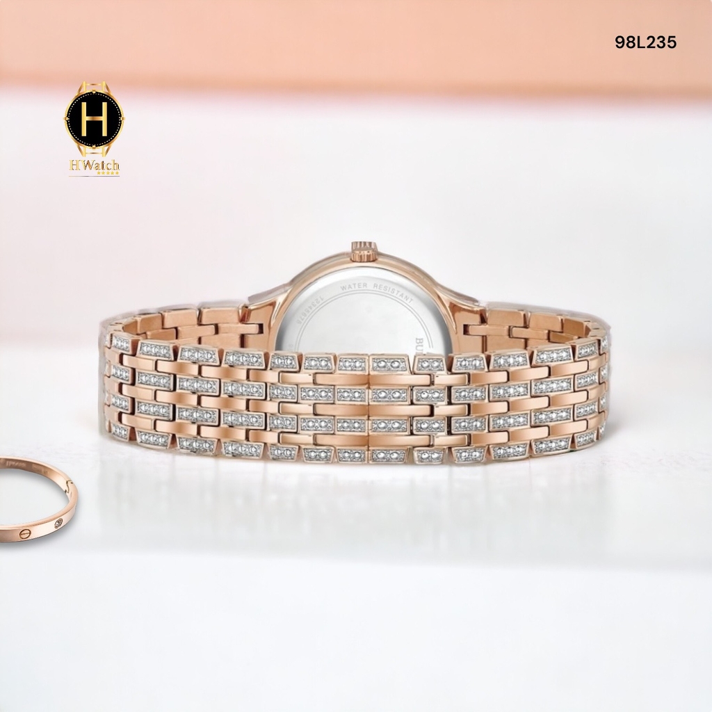 Đồng Hồ Nữ Bulova Quartz Phantom Rose Gold 98L235