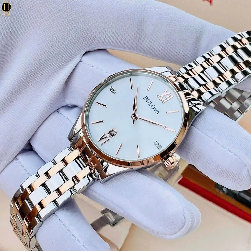 Đồng Hồ Nữ Bulova Quartz Maiden Lane 98P150