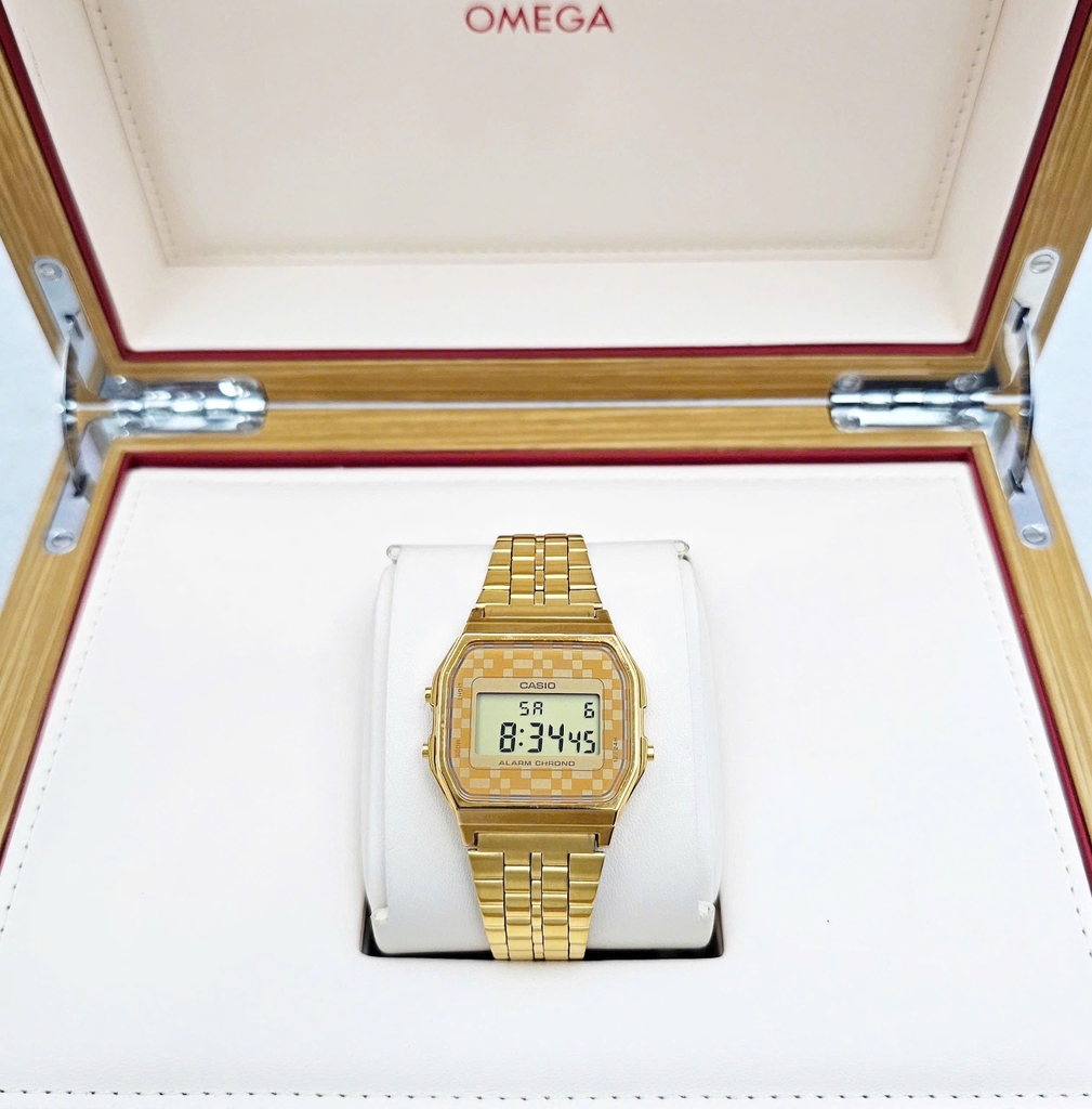 Đồng Hồ Nữ Casio Quartz A159WGEA-9A