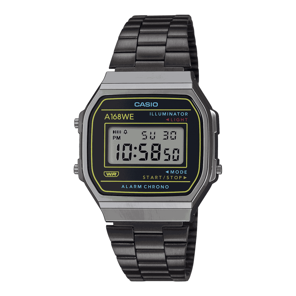Đồng Hồ Unisex Casio Quartz A168WEHB-1ADF