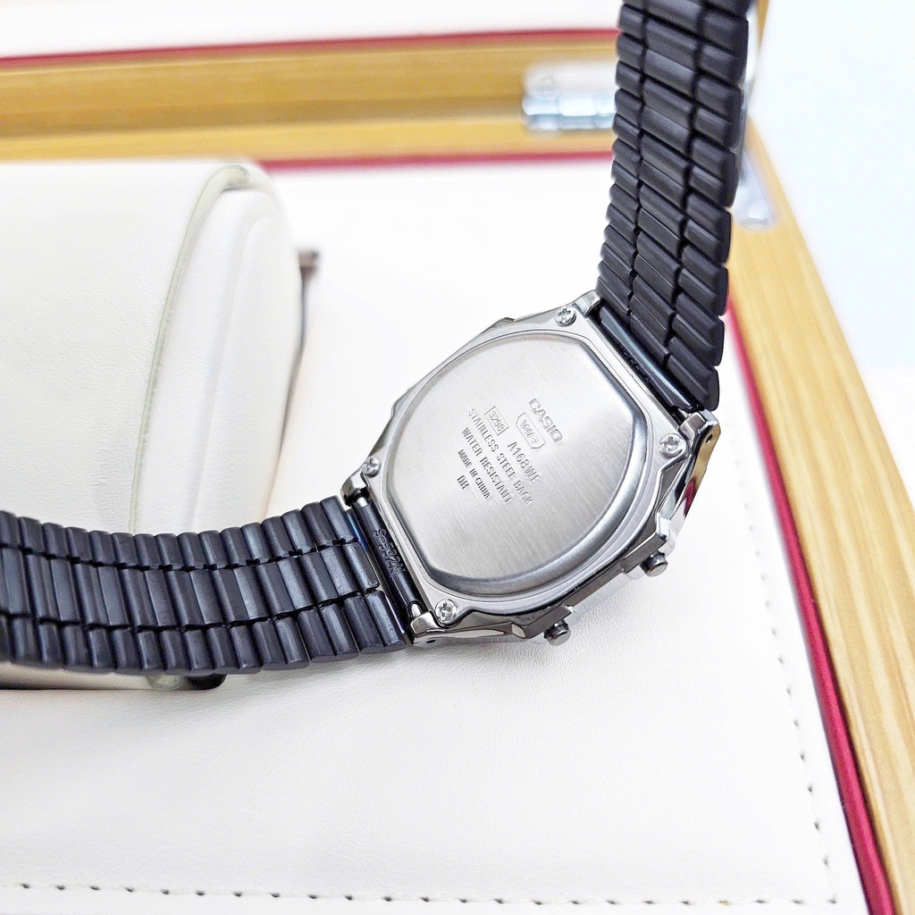 Đồng Hồ Unisex Casio Quartz A168WEHB-1ADF