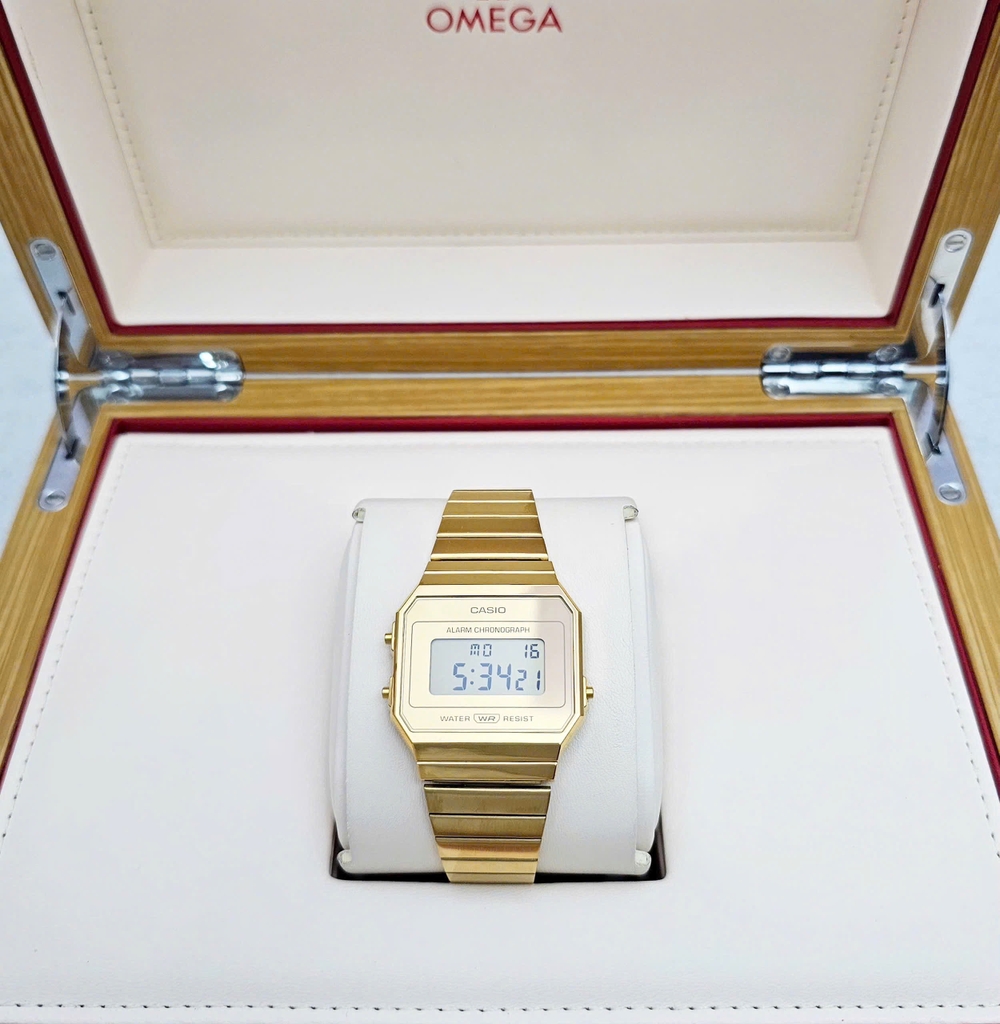 Đồng Hồ Nữ Casio Quartz A700WEVG-9A