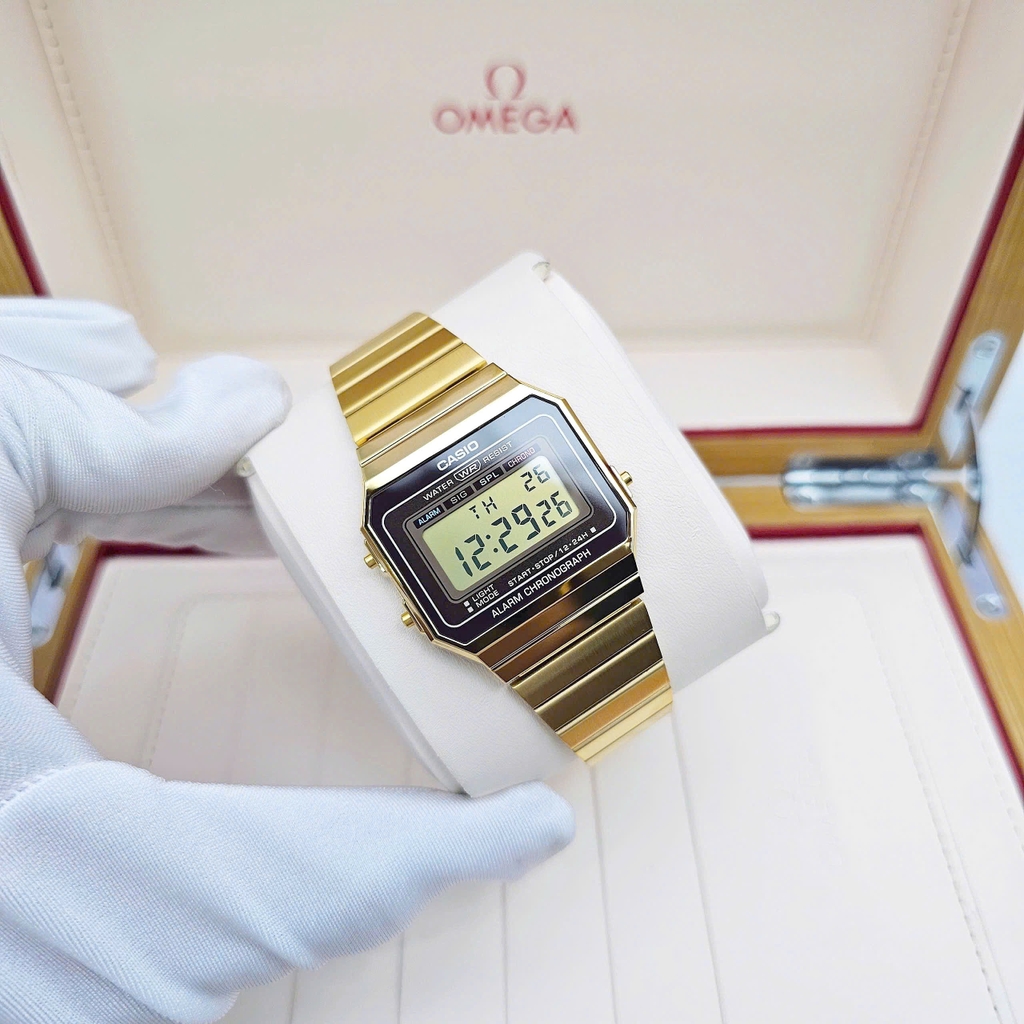 Đồng Hồ Nữ Casio Quartz A700WG-9A