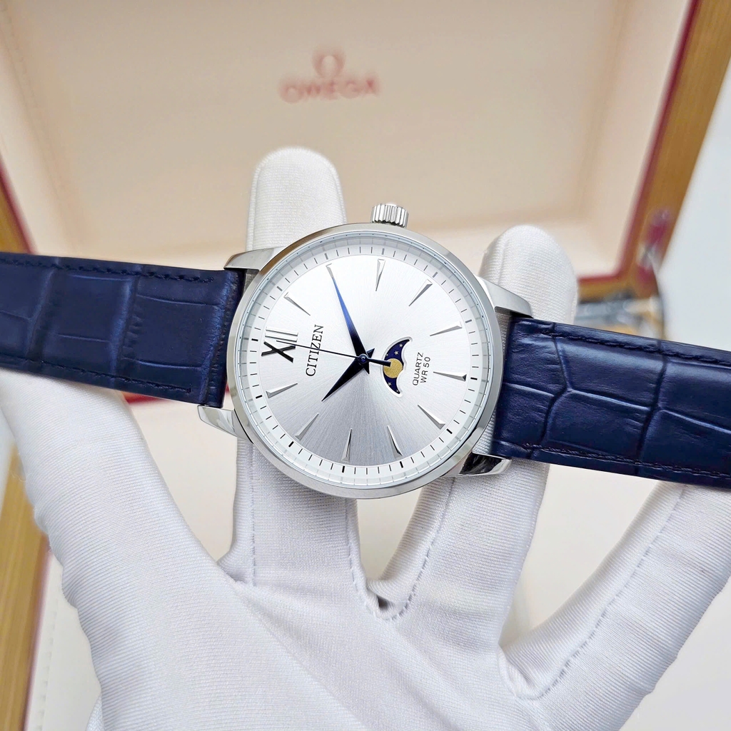 Đồng Hồ Nam Citizen Quartz MoonPhase AK5000-03A