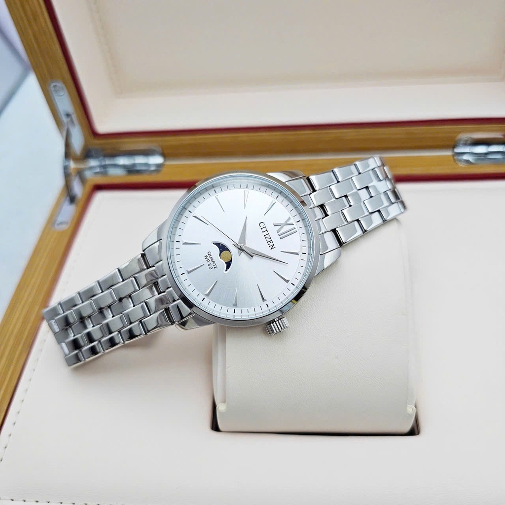 Đồng Hồ Nam Citizen Quartz MoonPhase AK5000-54A