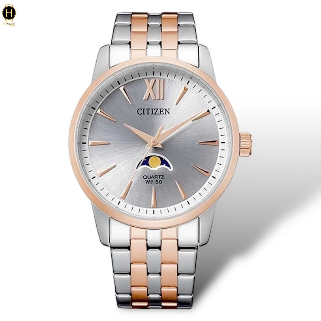 Đồng Hồ Nam Citizen Quartz MoonPhase AK5006-58A
