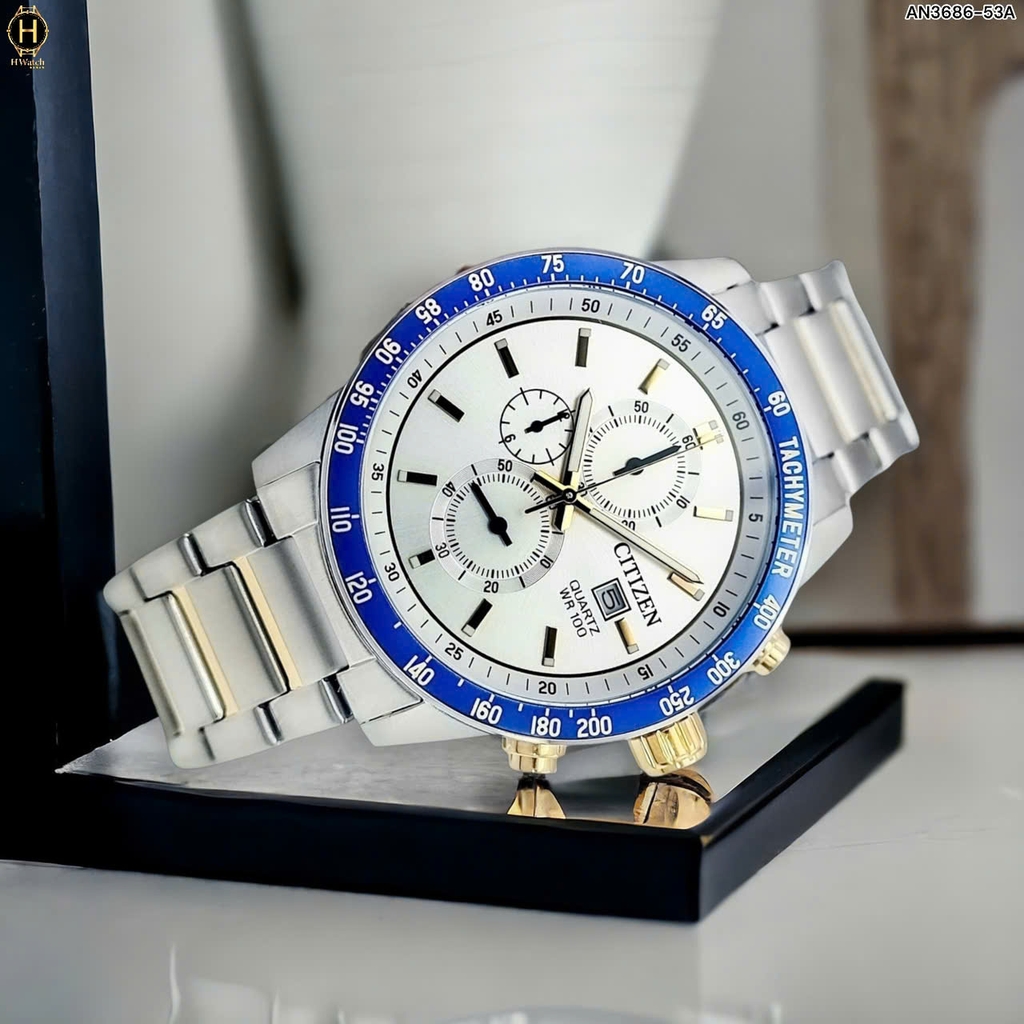 Đồng Hồ Nam Citizen Quartz Chronograph AN3686-53A