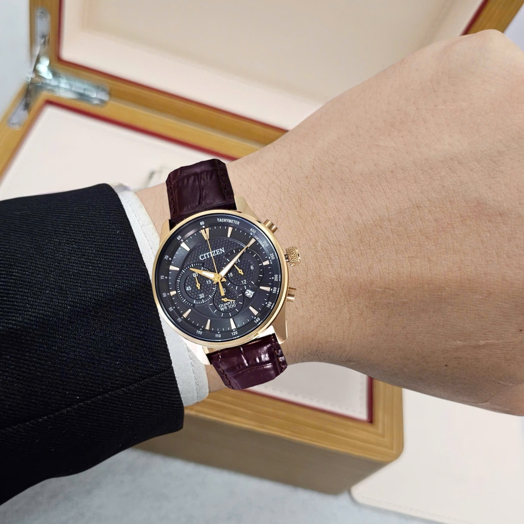 Đồng Hồ Nam Citizen Quartz Chronograph AN8193-02H