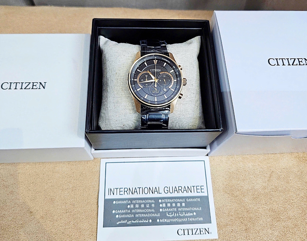 Đồng Hồ Nam Citizen Quartz Chronograph AN8196-55E