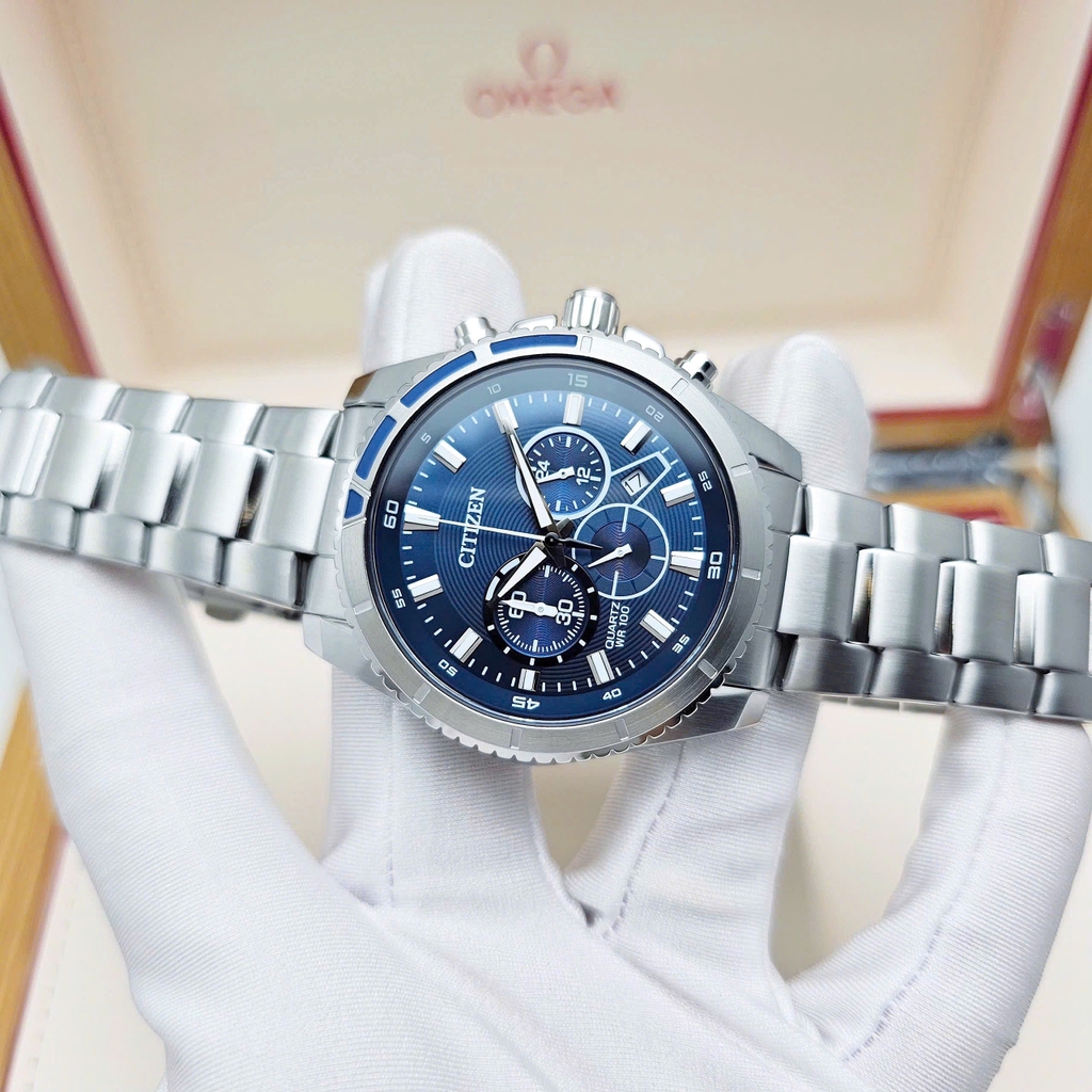 Đồng Hồ Nam Citizen Quartz Chronograph AN8201-57L