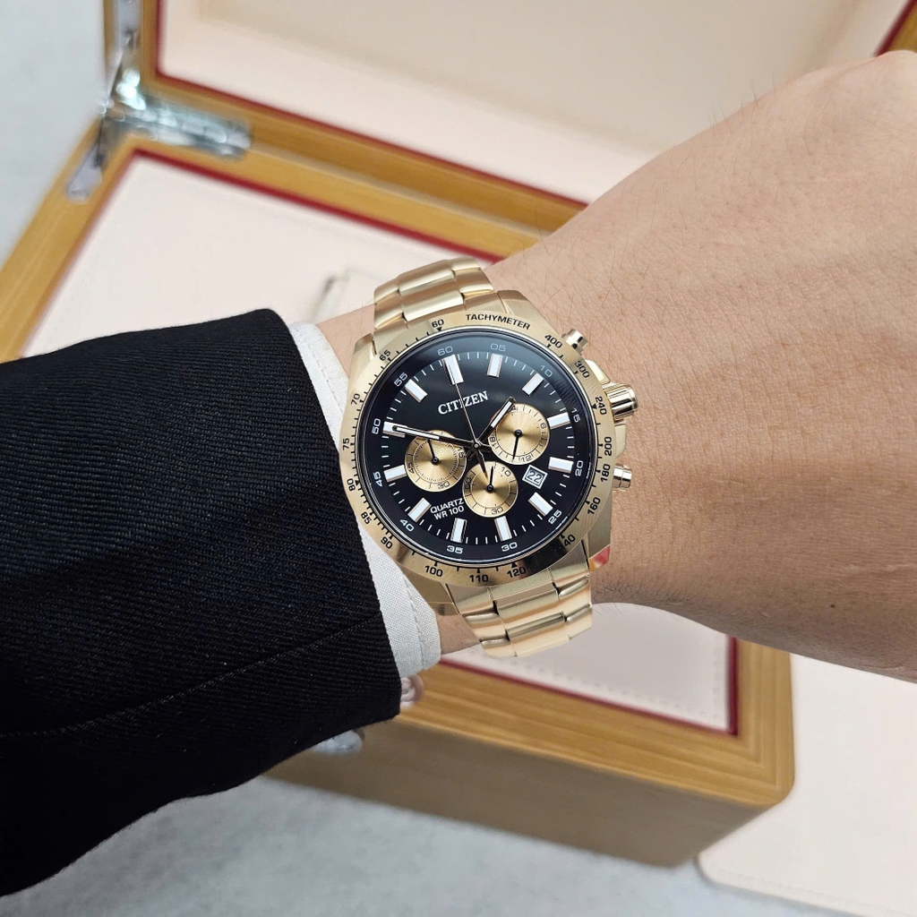 Đồng Hồ Nam Citizen Quartz Chronograph AN8233-51E