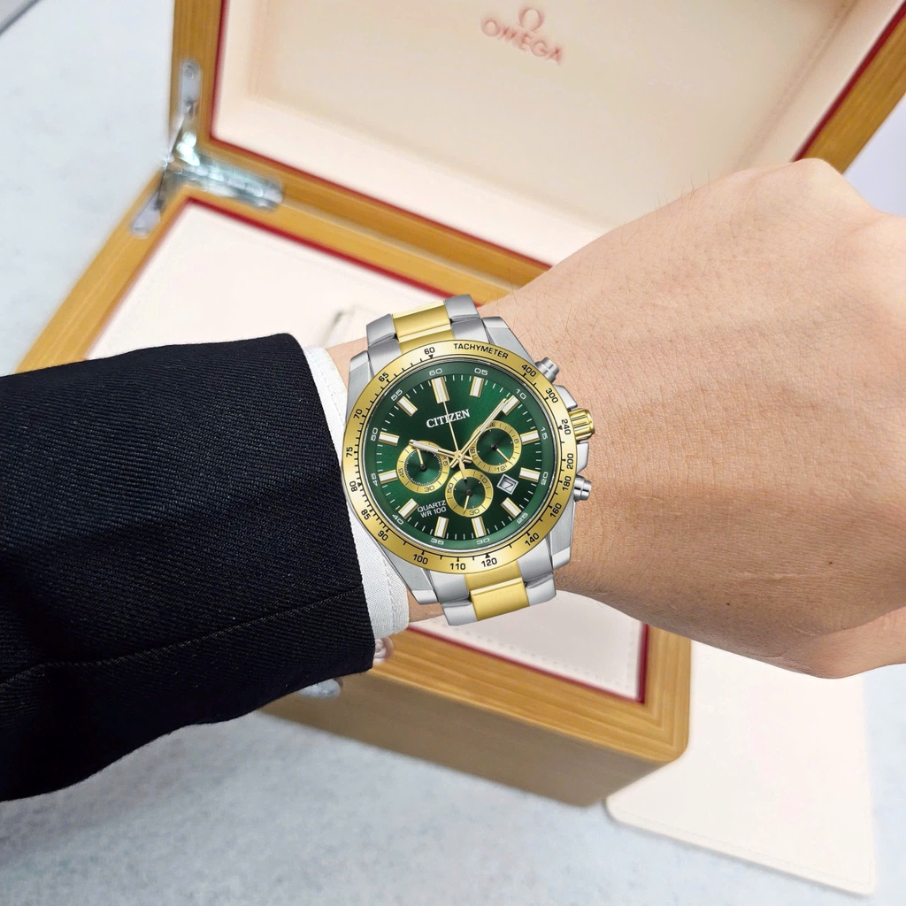 Đồng Hồ Nam Citizen Quartz Chronograph AN8234-58X