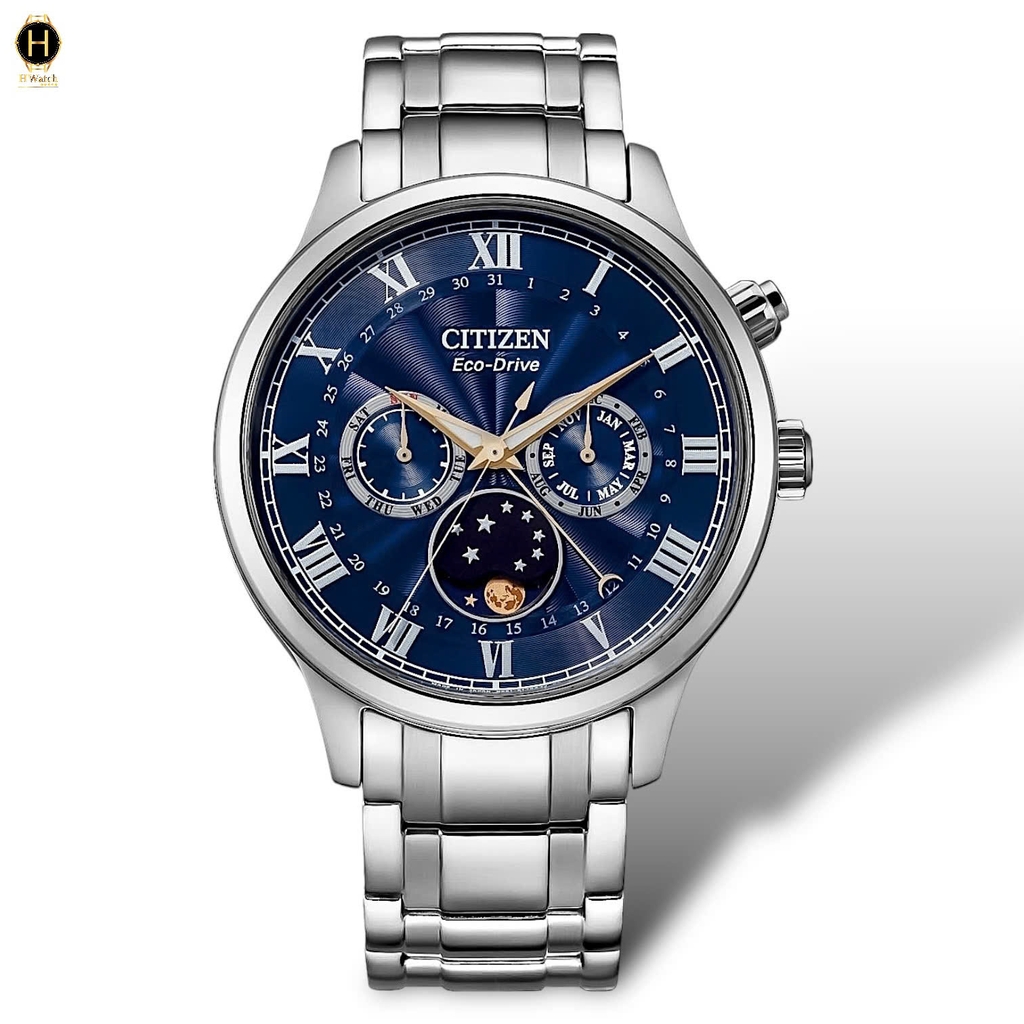 Đồng Hồ Nam Citizen Quartz Eco-Drive Moonphase AP1050-81L