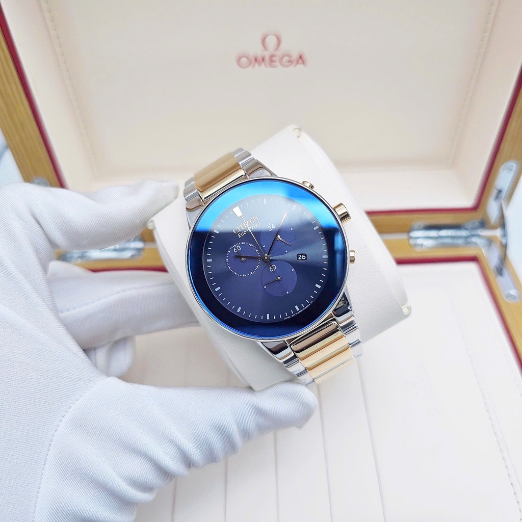 Đồng Hồ Nam Citizen Quartz Eco-drive Analog Chronograph AT2244-84L