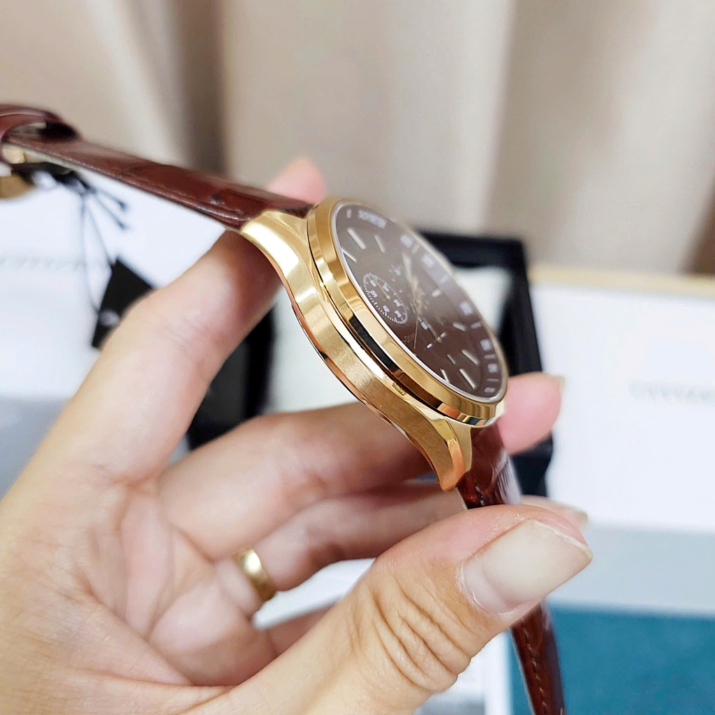 Đồng Hồ Nam Citizen Quartz Eco-Drive Chronograph Tachymeter AT2573-07X