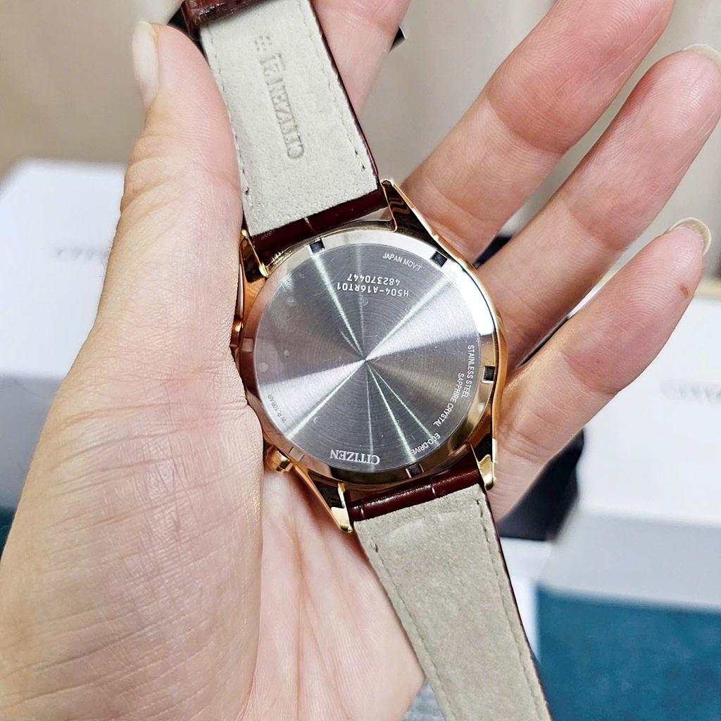Đồng Hồ Nam Citizen Quartz Eco-Drive Chronograph Tachymeter AT2573-07X
