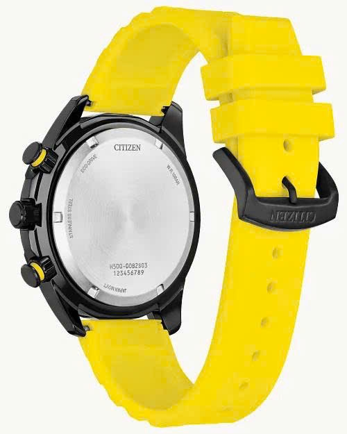 Đồng Hồ Nam Citizen Quartz Eco-Drive Chronograph Brycen yellow AT2585-08E