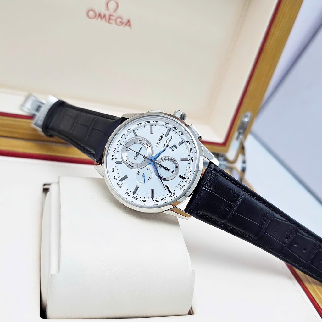 Đồng Hồ Nam Citizen Quartz Eco-Drive Radio Controlled AT8110-11A