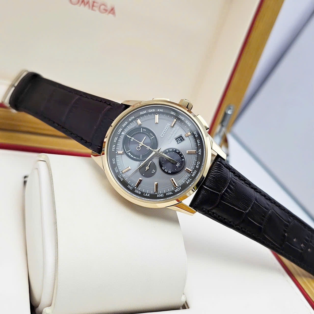 Đồng Hồ Nam Citizen Quartz Eco-Drive Radio Controlled AT8113-12H