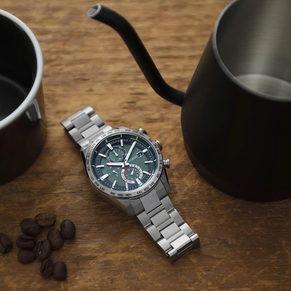 Đồng Hồ Nam Citizen Quartz Eco-Drive Attesa Limited Edition AT8181-63W