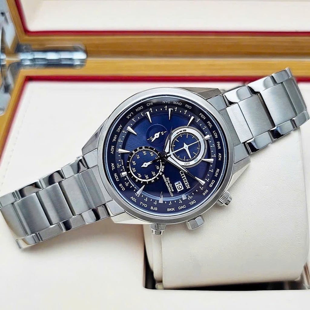 Đồng Hồ Nam Citizen Quartz Eco-Drive Radio Controlled AT8260-85L