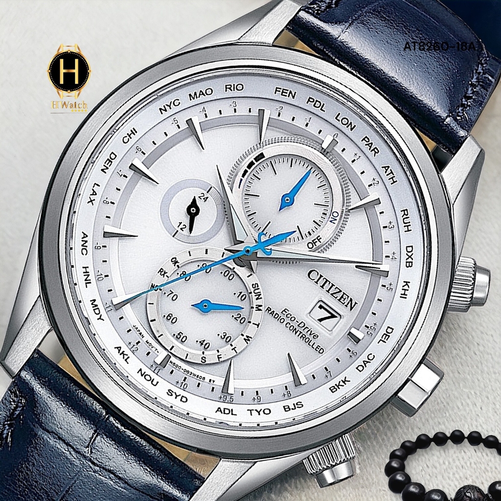 Đồng Hồ Nam Citizen Quartz Eco-Drive Radio Controlled AT8260-18A
