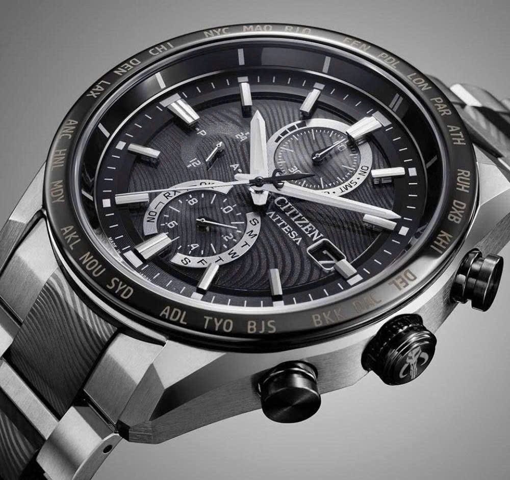 Đồng Hồ Nam Citizen Quartz Eco-Drive Attesa AT8385-55E