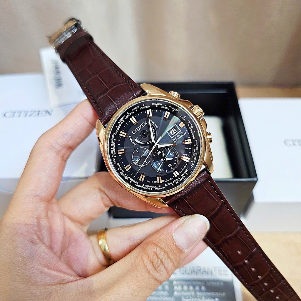 Đồng Hồ Nam Citizen Quartz Eco-drive Radio-Controlled AT9123-13E