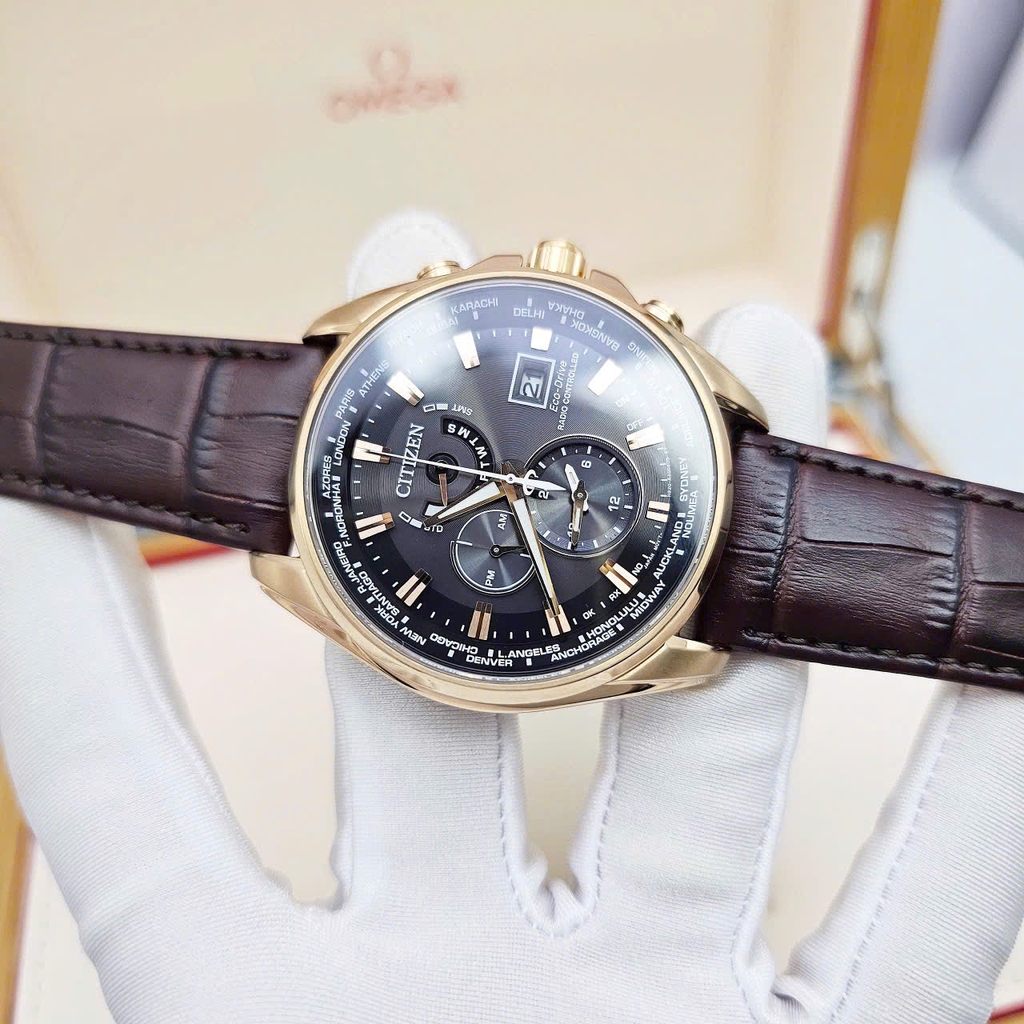 Đồng Hồ Nam Citizen Quartz Eco-drive Radio-Controlled AT9123-13E