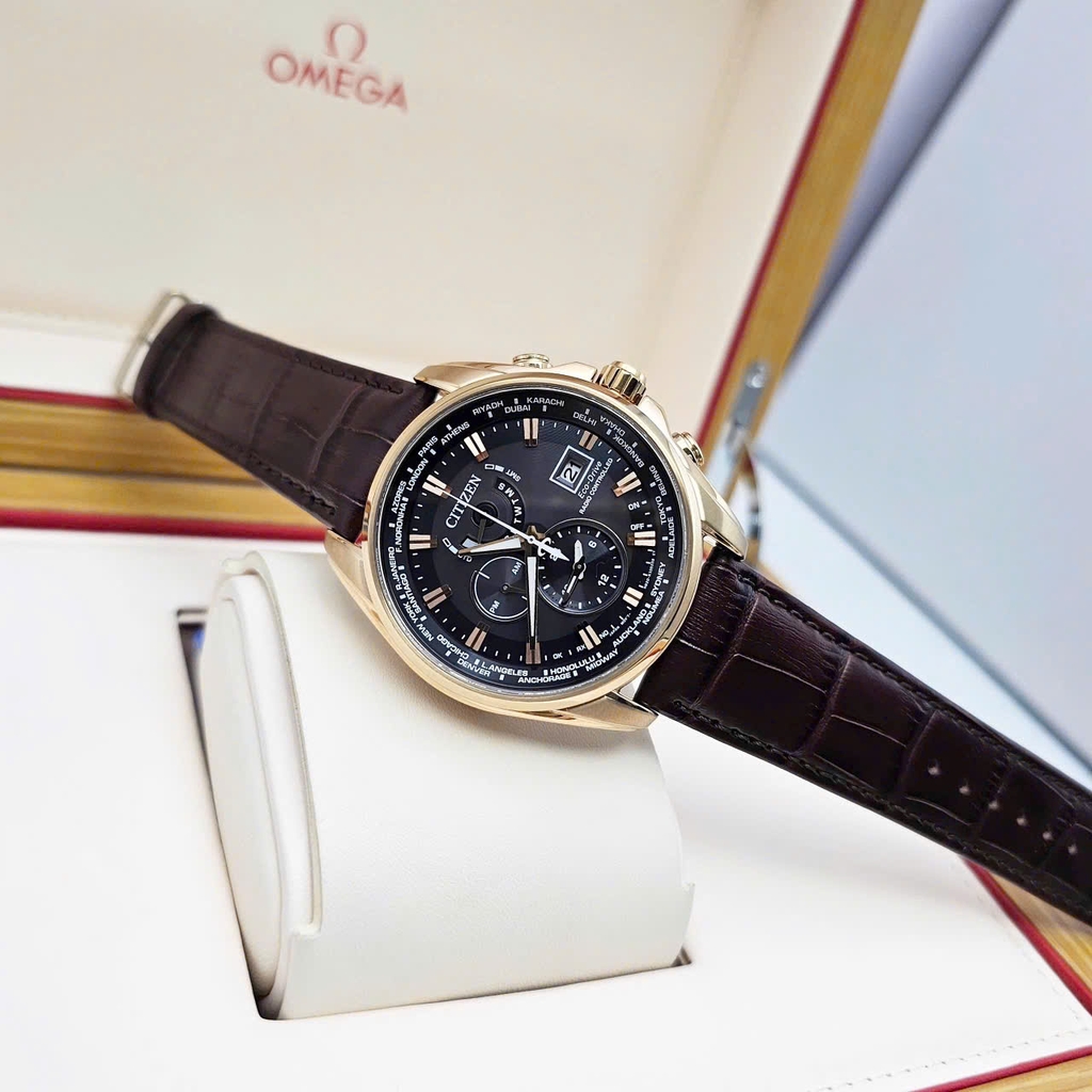 Đồng Hồ Nam Citizen Quartz Eco-drive Radio-Controlled AT9123-13E
