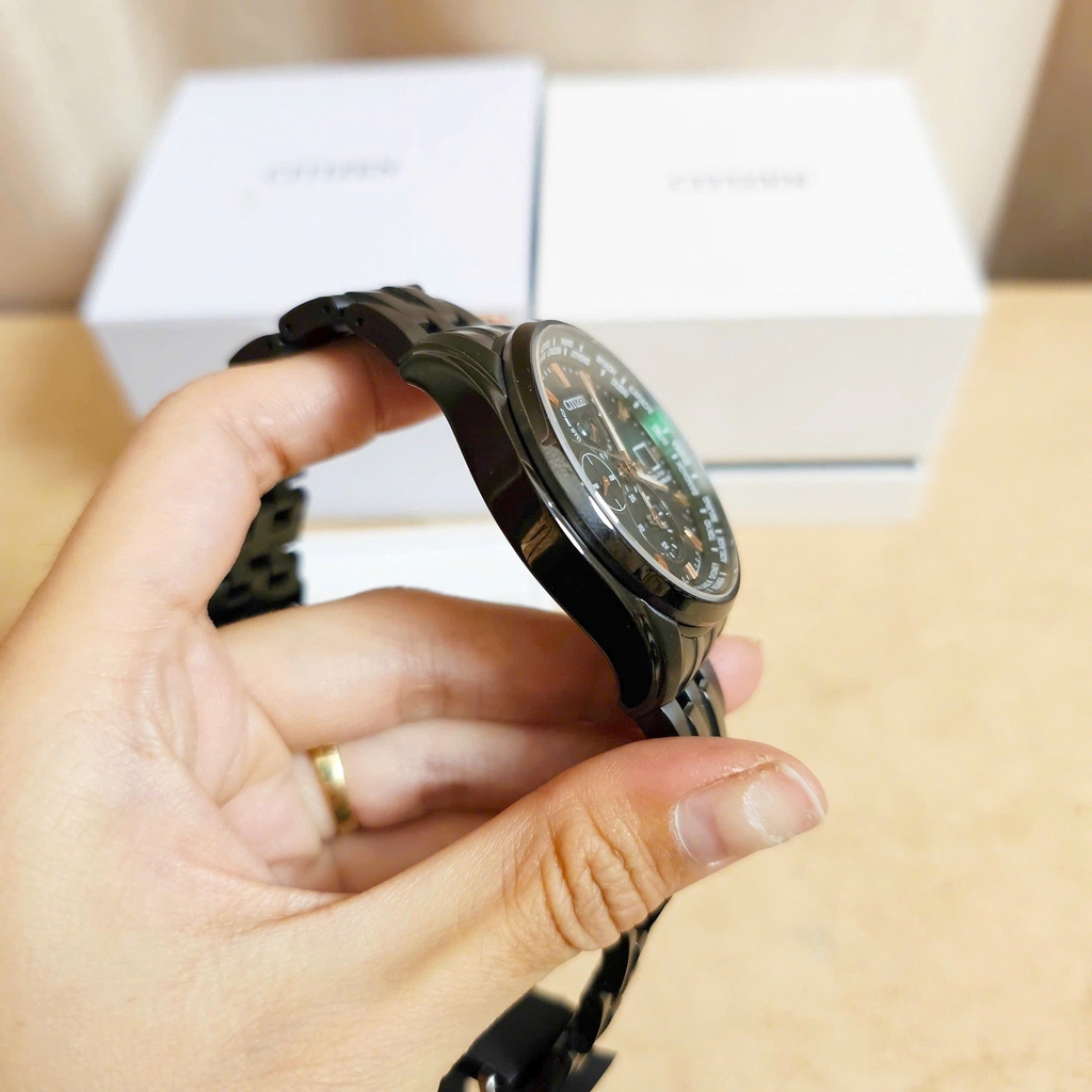 Đồng Hồ Nam Citizen Quartz Eco-drive Radio-Controlled AT9128-87X