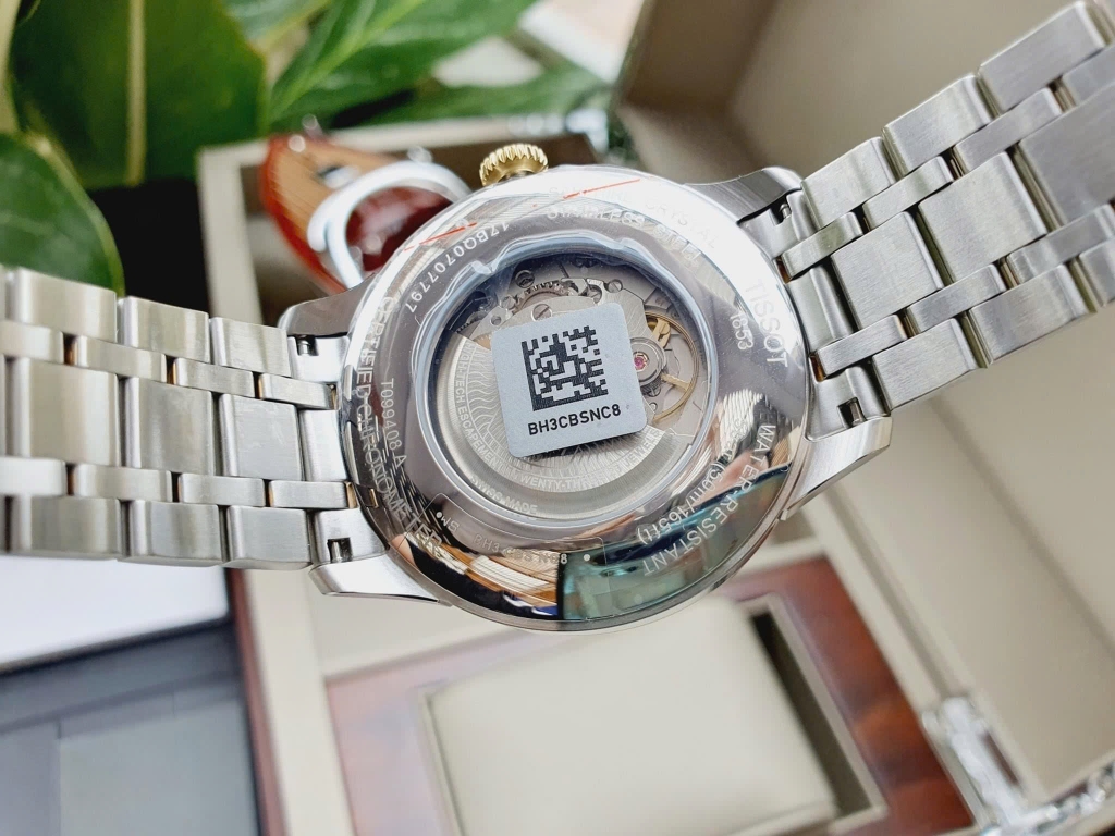 Đồng Hồ Nam Tissot Automatic Chemin Des Tourelles Cosc Demi Gold T099.408.22.038.00 (T0994082203800)