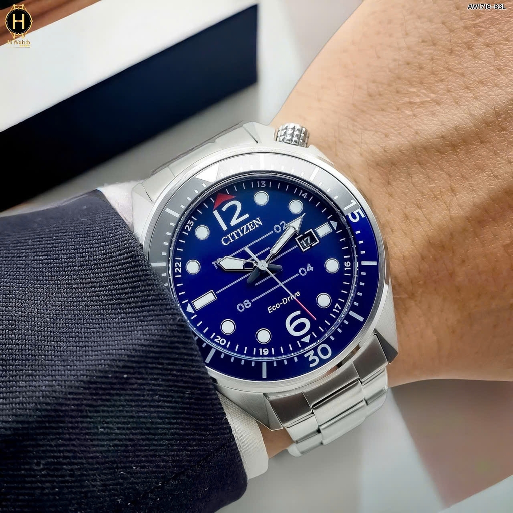 Đồng Hồ Nam Citizen Quartz Eco-Drive AW1716-83L
