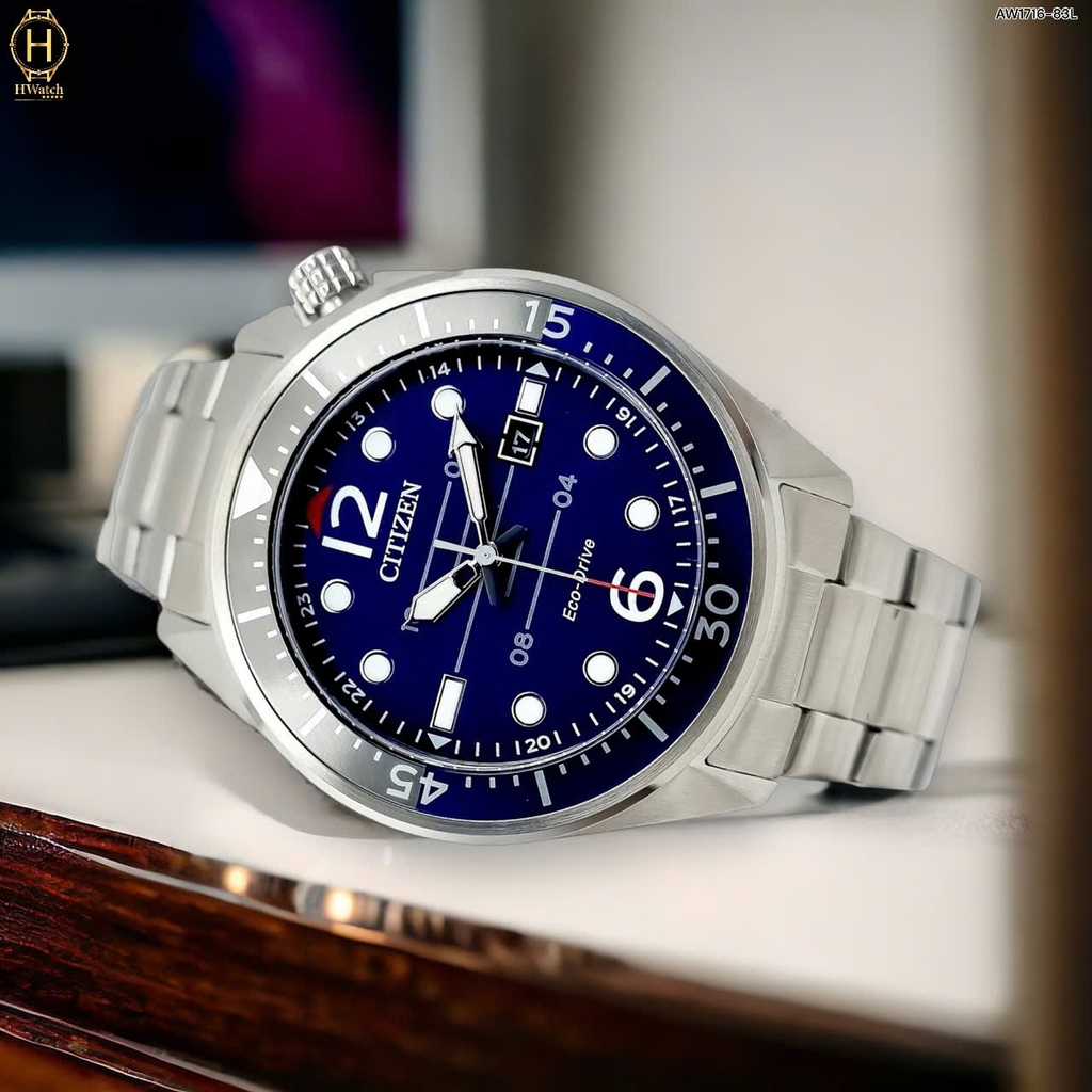 Đồng Hồ Nam Citizen Quartz Eco-Drive AW1716-83L