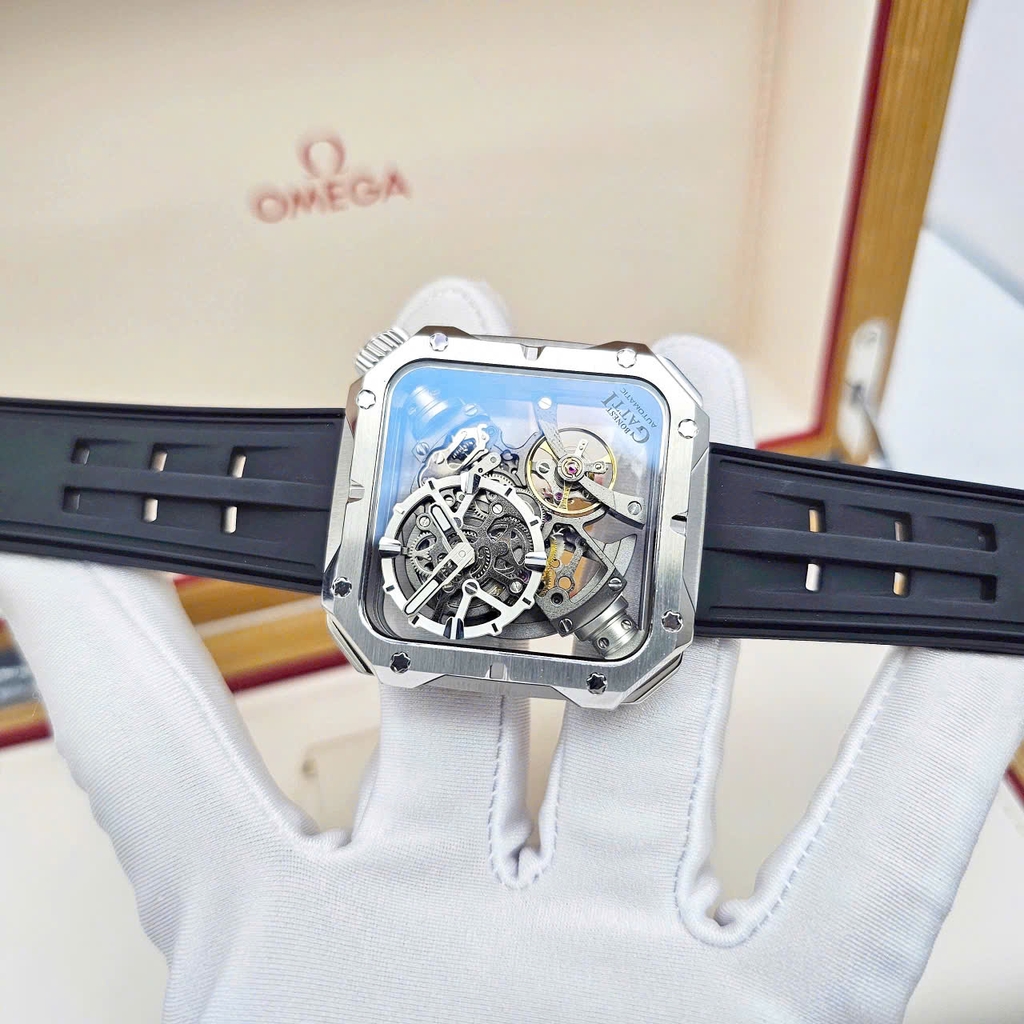 Đồng Hồ Nam Bonest Gatti Automatic Mechanical Movement BG5804-A1 ( BG5804 ) Mặt Vuông White
