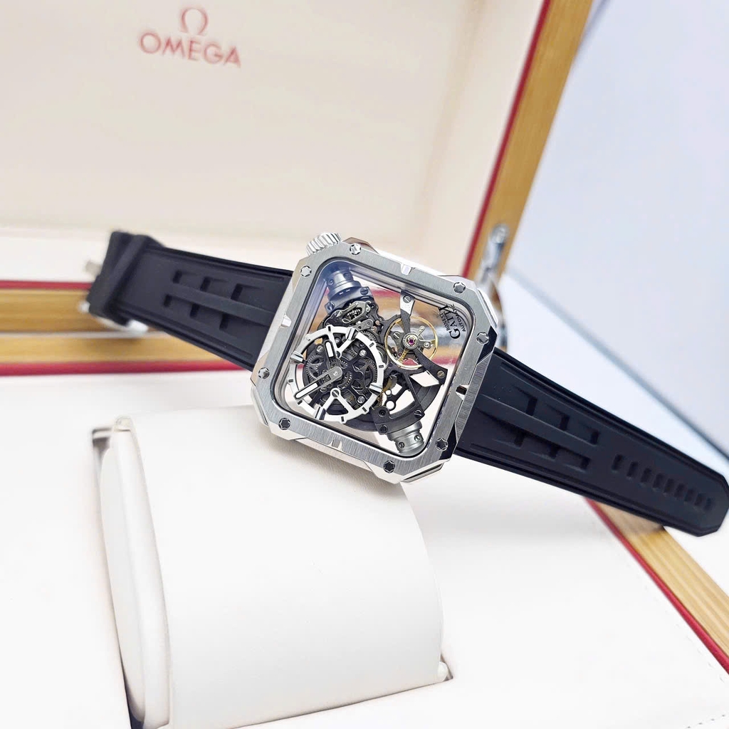 Đồng Hồ Nam Bonest Gatti Automatic Mechanical Movement BG5804-A1 ( BG5804 ) Mặt Vuông White