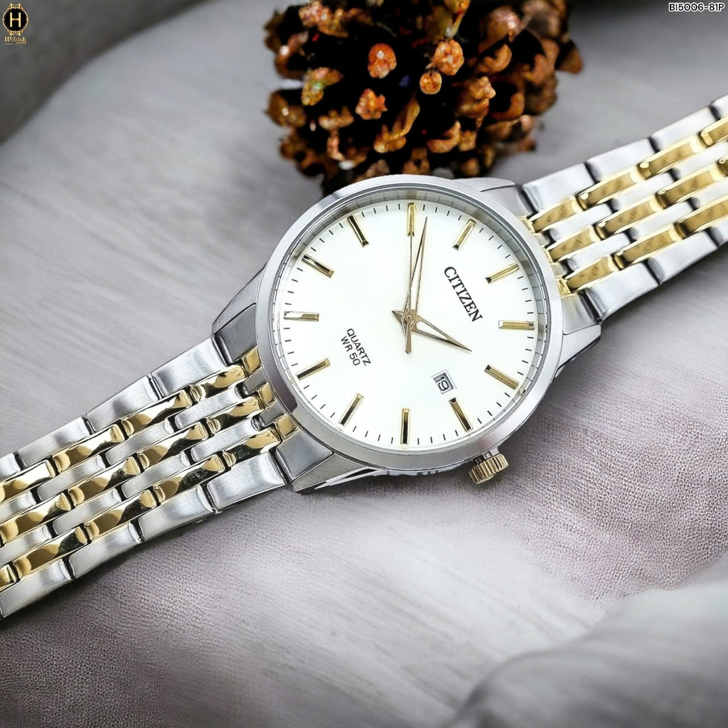 Đồng Hồ Nam Citizen Quartz BI5006-81P