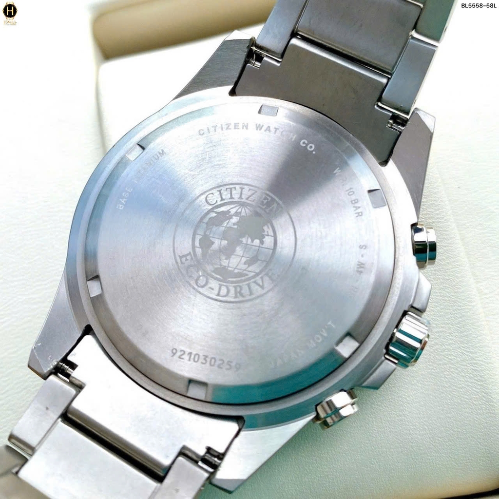 Đồng Hồ Nam Citizen Quartz Eco-Drive Super Titanium Perpetual Calendar BL5558-58L
