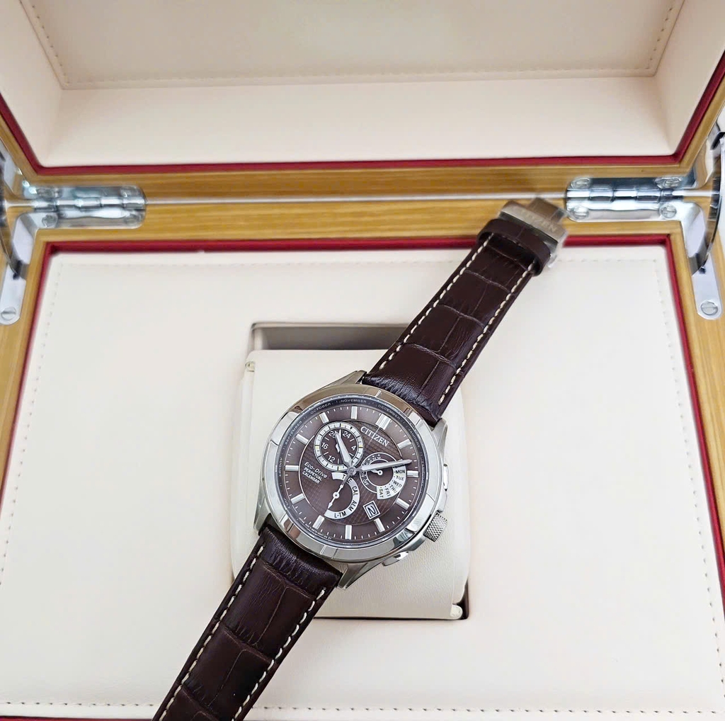 Đồng Hồ Nam Citizen Quartz Eco-Drive Perpetual Calendar BL8160-07X